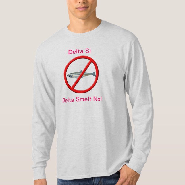 San- Joaquindreieck - Deltaschmelz - nein T-Shirt (Vorderseite)
