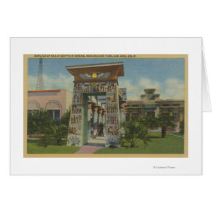 San Jose, CA - Réplique du sanctuaire égyptien