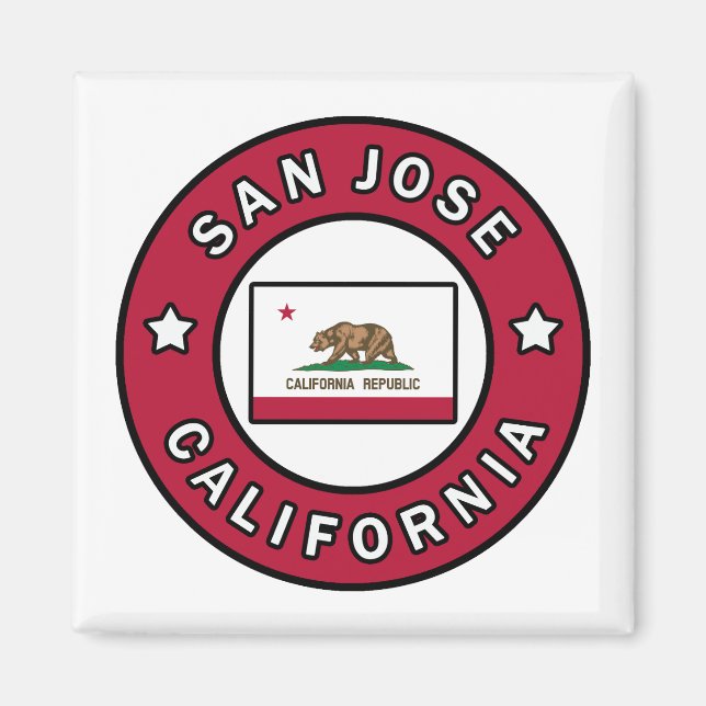 San Jose California Magnet (Vorne)