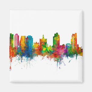San Jose California Skyline Magnet