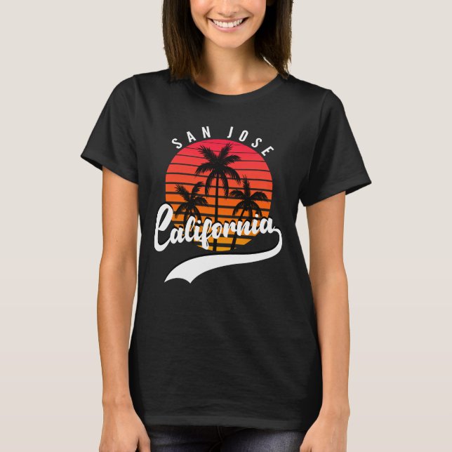San Jose, California Sunset Women's T - Shirt (Vorderseite)