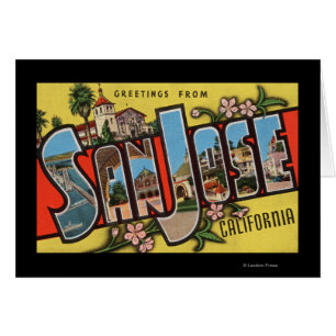San Jose, CalifornieScènes de grandes lettres