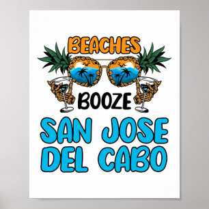 San Jose Del Cabo Strände Mexiko Ferienhaus Party Poster