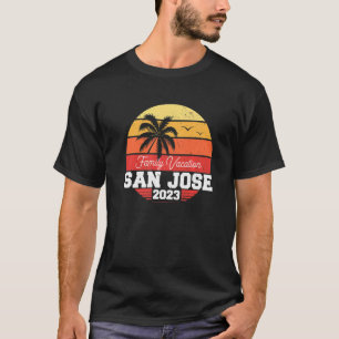 San Jose Familienurlaub 2023 Passende Ferien-Somme T-Shirt