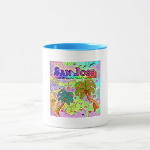 San Jose Ferien Ziel Tasse
