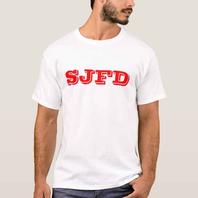 San Jose * Feuerwehr-T - Shirt (Vorderseite)