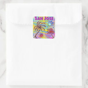 San Jose Happy and Hope Sticker