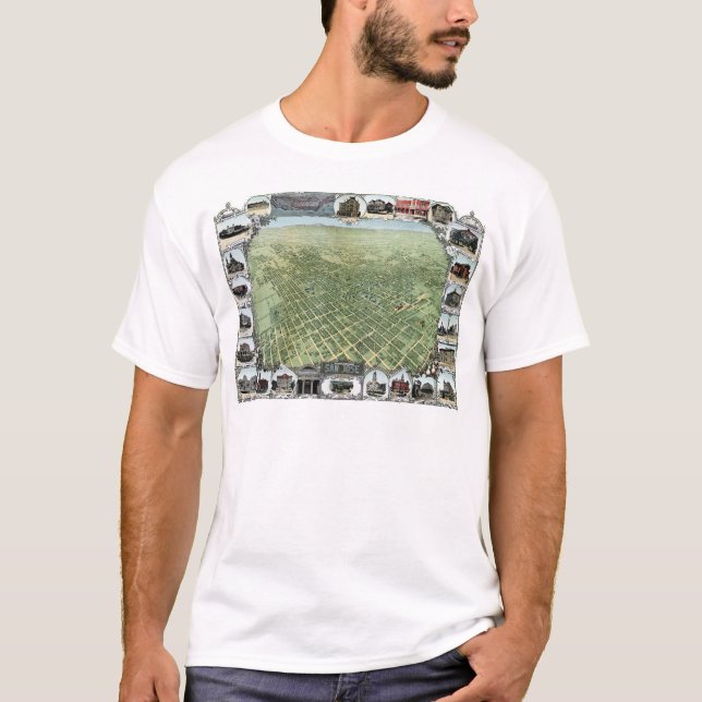 San Jose, Kalifornien - 1901 T-Shirt (Vorderseite)