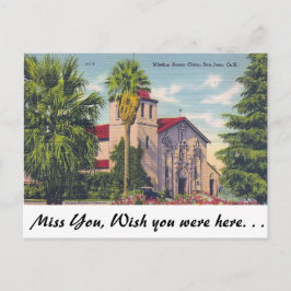 San Jose, Kalifornien Postkarte