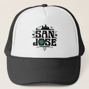 San Jose Kalifornien Vereinigte Staaten Truckerkappe