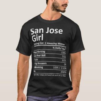 SAN JOSE L CA CALIFORNIA Funny City Zuhause Roots T-Shirt