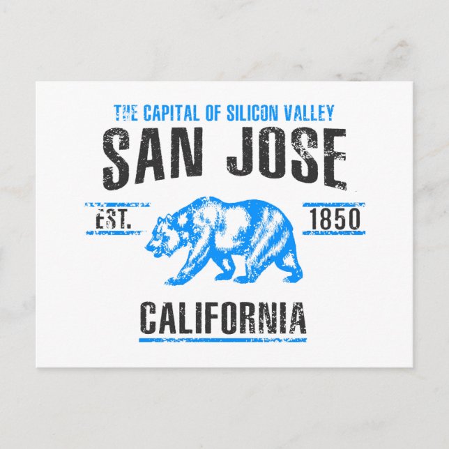San Jose Postkarte (Vorderseite)