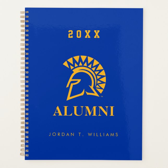 San Jose Staat Spartans Alumni Planer (Vorderseite)