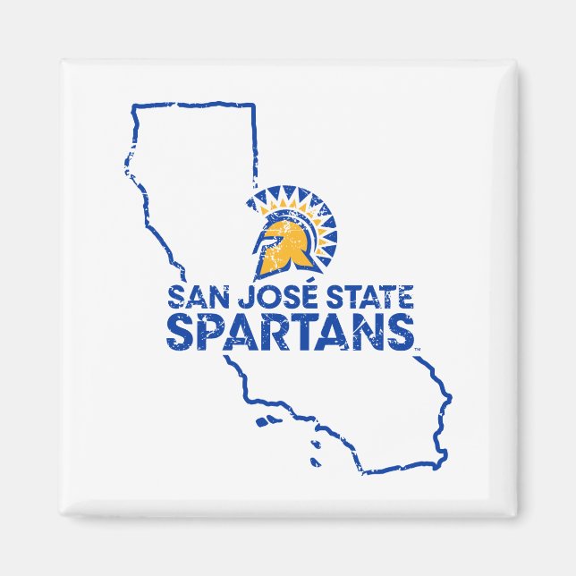 San Jose Staat Spartans Liebe Magnet (Vorne)