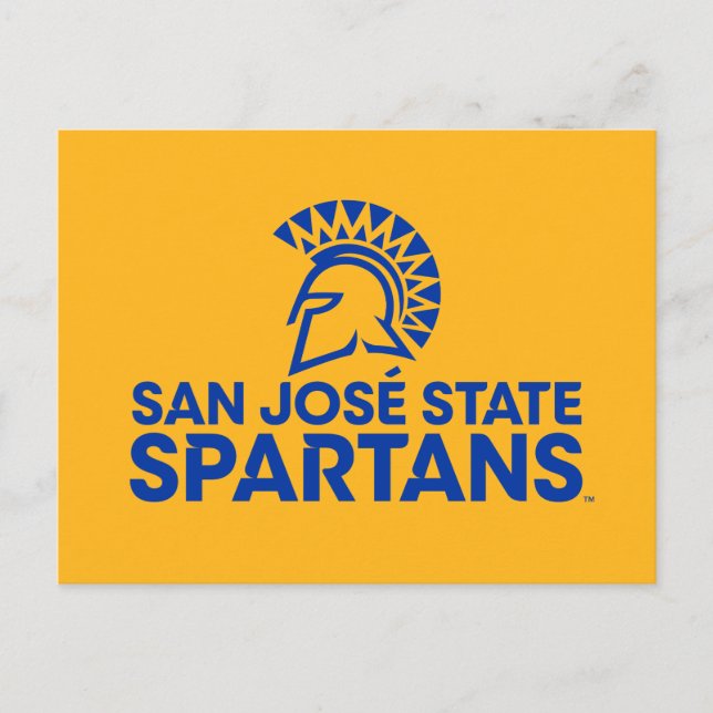 San Jose Staat Spartans Logo Einladungspostkarte (Vorderseite)