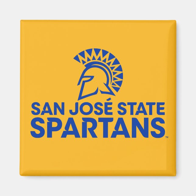 San Jose Staat Spartans Logo Magnet (Vorne)