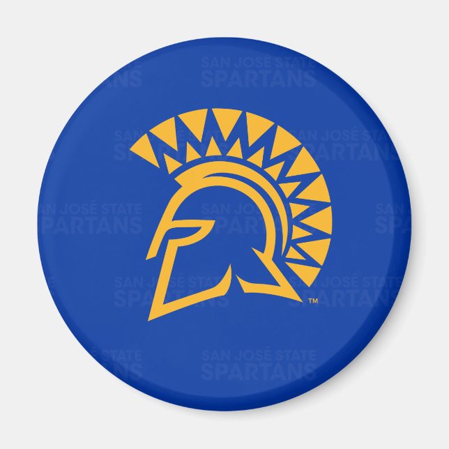 San Jose Staat Spartans Logo Magnet (Vorne)
