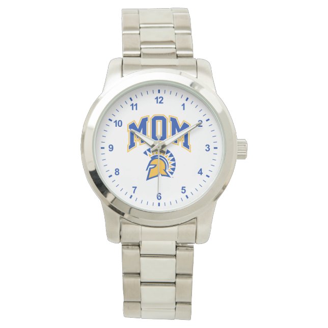 San Jose Staat Spartans Mama Armbanduhr (Vorderseite)