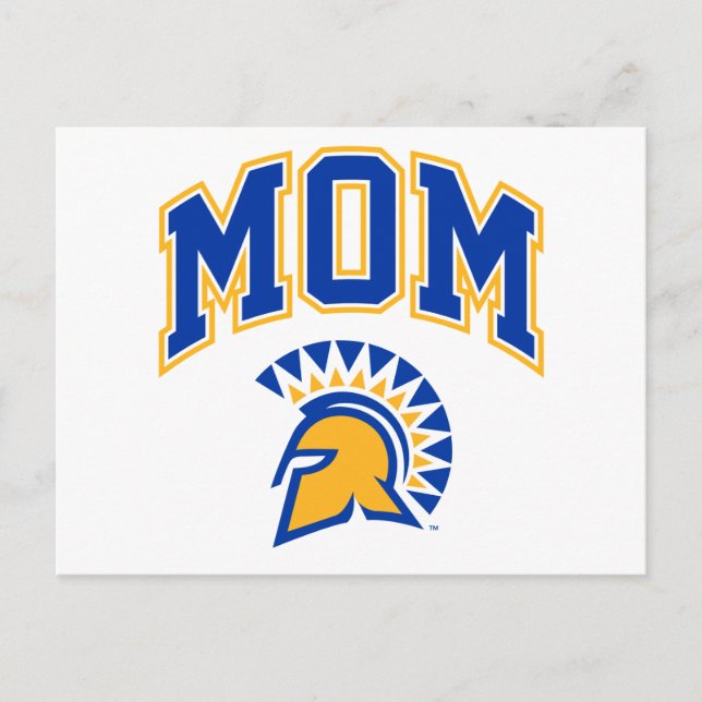 San Jose Staat Spartans Mama Postkarte (Vorderseite)