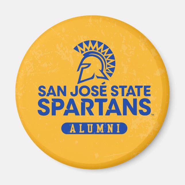 San Jose Staat Spartans Not leidend Magnet (Vorne)
