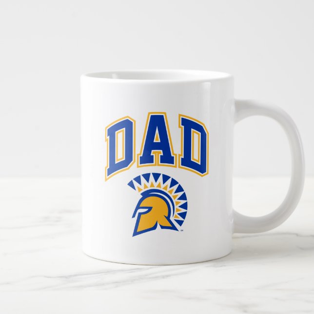 San José Staat Spartans Vater Jumbo-Tasse (Rechts)
