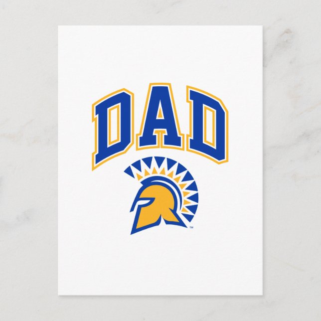 San Jose Staat Spartans Vater Postkarte (Vorderseite)