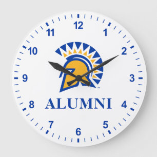 San Jose State Spartans Alumni Große Wanduhr