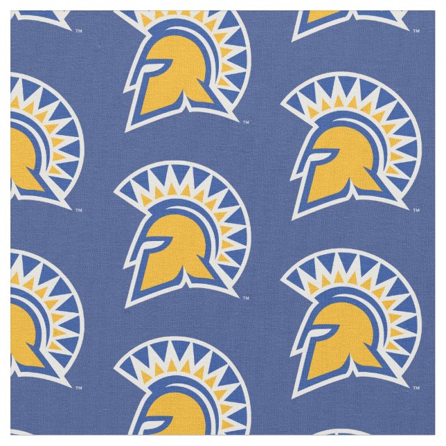 San Jose State Spartans Stoff (Nahaufnahme)