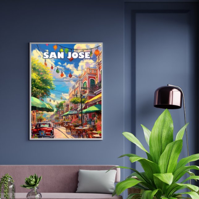 San José, the vibrant heart of Costa Rica Poster (Von Creator hochgeladen)