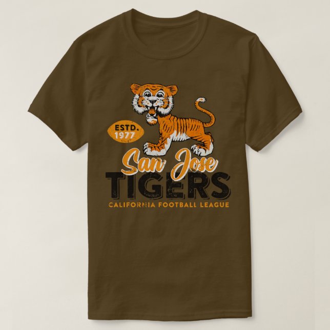 San Jose Tigers T-Shirt (Design vorne)