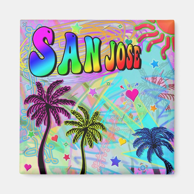 San Jose Vivid Romance Magnet (Vorne)
