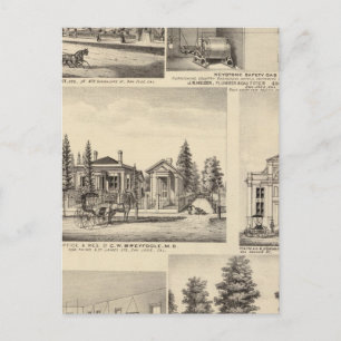 San José Wohnsitze, Unternehmen, Uni Postkarte