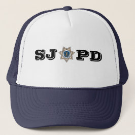 San- JosePolizeidienststelle Truckerkappe