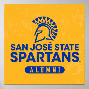 San- JoseStaat Spartans beunruhigt Poster