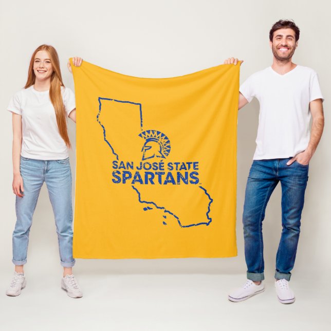San- JoseStaat Spartans Liebe Fleecedecke (Beispiel)