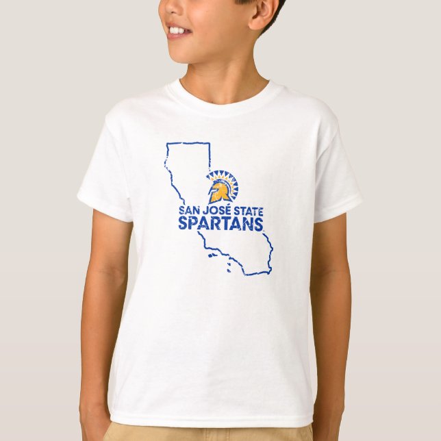 San- JoseStaat Spartans Liebe T-Shirt (Vorderseite)