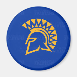 San- JoseStaat Spartans Logo-Wasserzeichen Magnet