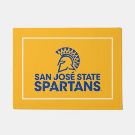 San- JoseStaat Spartans Logo Wordmark Fußmatte