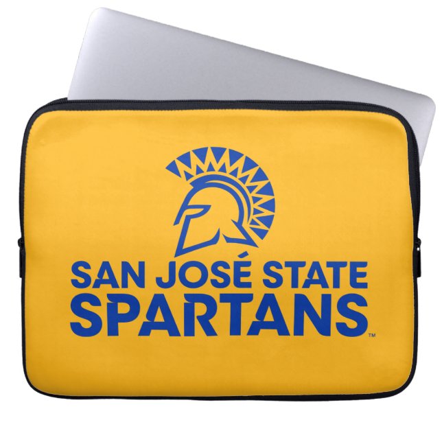 San- JoseStaat Spartans Logo Wordmark Laptopschutzhülle (Vorderseite)