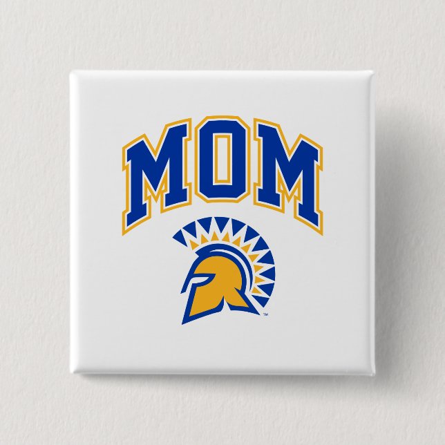 San- JoseStaat Spartans Mama Button (Vorderseite)