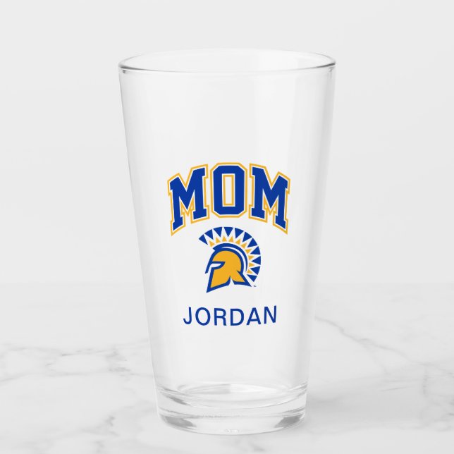 San- JoseStaat Spartans Mama Glas (Vorderseite)