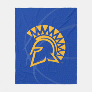 San- JoseStaat Spartans Staats-Basketball Fleecedecke