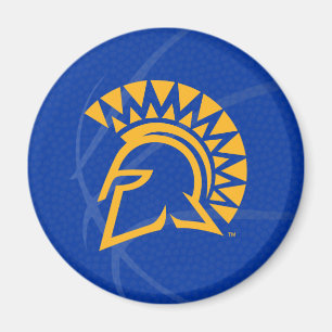 San- JoseStaat Spartans Staats-Basketball Magnet