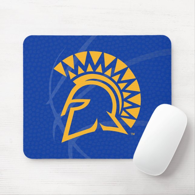 San- JoseStaat Spartans Staats-Basketball Mousepad (Mit Mouse)