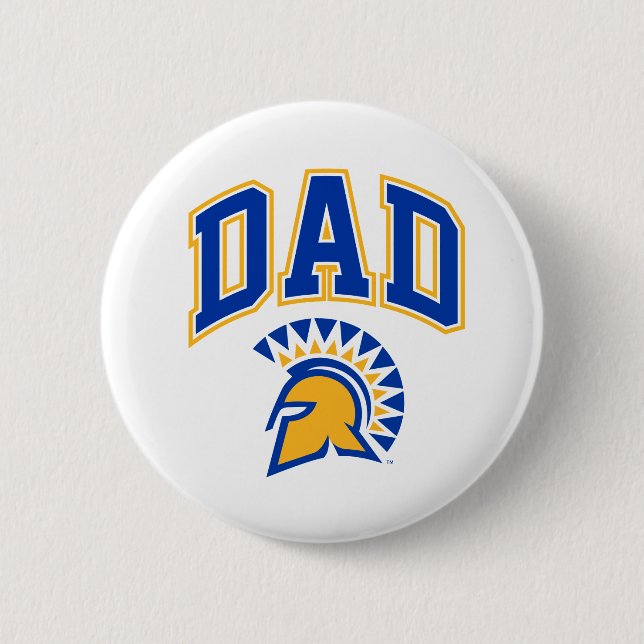 San- JoseStaat Spartans Vater Button (Vorderseite)