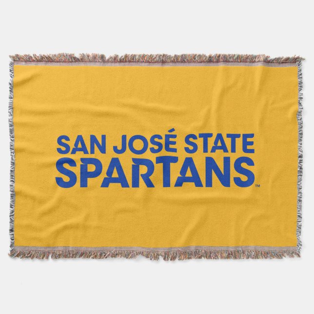 San- JoseStaat Spartans Wordmark Decke (Vorderseite)