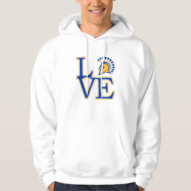 San- JoseStaats-Liebe Hoodie (Vorderseite)