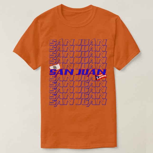 San Juan Cascade-Text T-Shirt (Design vorne)