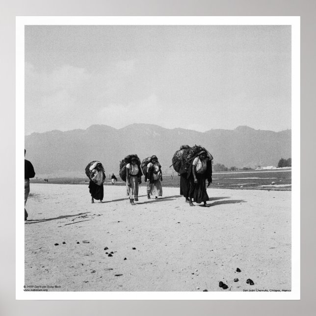 San Juan Chamula, Chiapas, Mexiko Poster (Vorne)