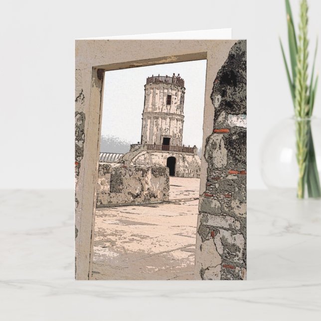 San Juan de Ulua, Veracruz Karte (Vorderseite)